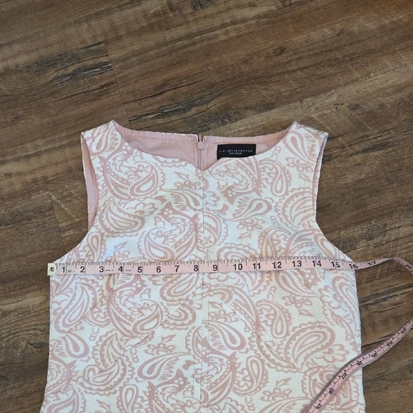 Victoria Beckham For Target Limited Release Pink Jacquard Sleeveless Dress XS - Picture 13 of 16